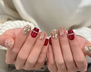 ネイル By moonネイル 🌷ワンホン/韓国風のネイルデザイン