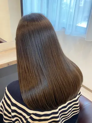 セミロング カラー 宮城 良太のヘアスタイル