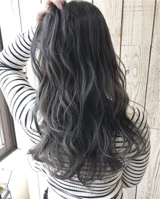 ロング カラー hair salon Ranun髪質改善のヘアスタイル