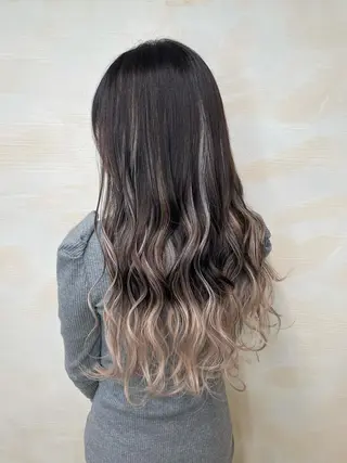 ロング ブリーチ🔥ベージュ /グレー/daikiのヘアスタイル