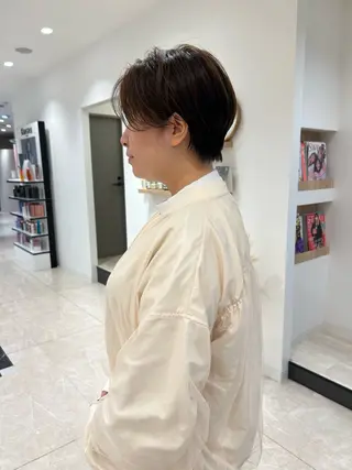 ショート カラー メンズヘア/レイヤー /ボブ山内春輝のヘアスタイル