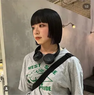 ショート album銀座店所属・ブリーチ特化/ 銀座/シンヤのヘアスタイル