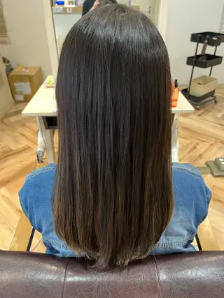 セミロング 田村 桃々のヘアスタイル