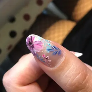 ミディアム めぐみのネイルサロン 惠のネイルデザイン