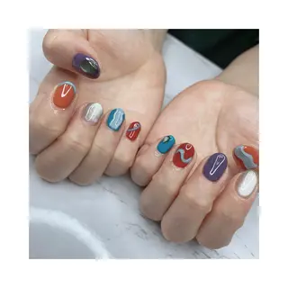 ネイル 上田 風香のネイルデザイン