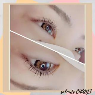マツエク・マツパ アイブロウ salonde CHANELのマツエク・マツパデザイン