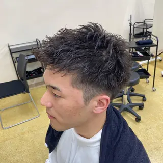 メンズ Loy所属・メンズヘア特化 パーマ 縮毛矯正🔷のヘアスタイル
