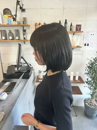 ショート やりすぎないパーマ ニュアンスパーマのヘアスタイル