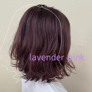 ミディアム カラー ヘアアレンジ 赤味消し.髪質改善 🌿𝘠𝘜𝘙𝘐のヘアスタイル