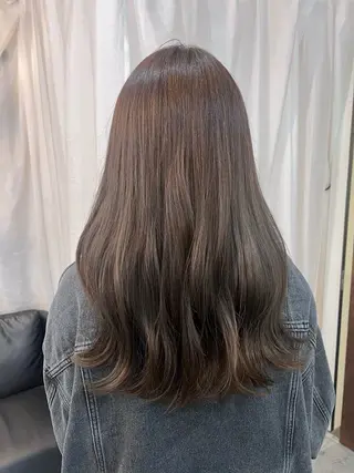 セミロング カラー 髪質改善／艶髪 💎Ryoka💎のヘアスタイル