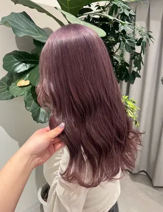 カラー みう/仙台/暖色/ 艶髪/顔周りカット/のヘアスタイル