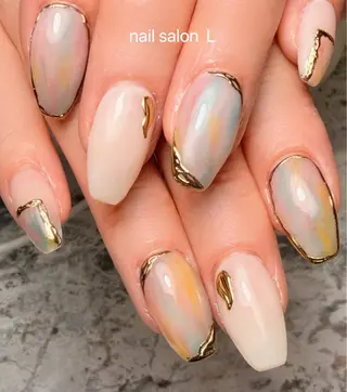 ネイル 吉川市 ネイルサロンLのネイルデザイン