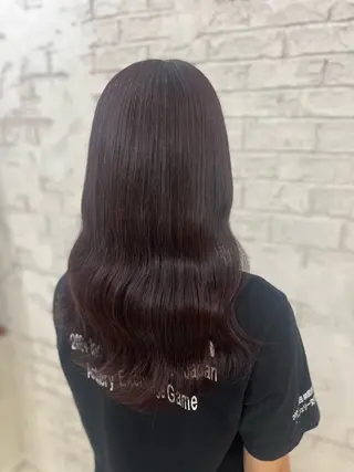 ロング 池袋艶カラー/メイク 🎀Rina🎀💚のヘアスタイル