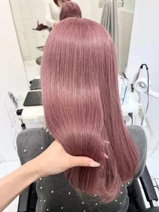 セミロング 韓国ヘア🎀艶髪 /渋谷/Manaeのヘアスタイル