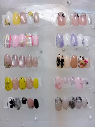 ネイル Queennail 北堀江Yumiのネイルデザイン