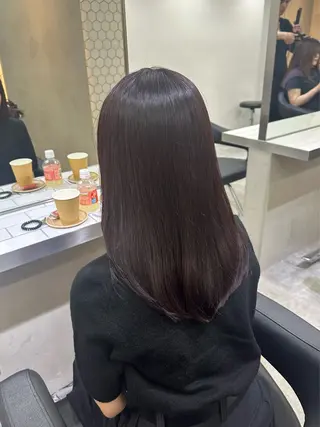 セミロング カラー 銀座/ヘアセット シマムラ ミホのヘアスタイル