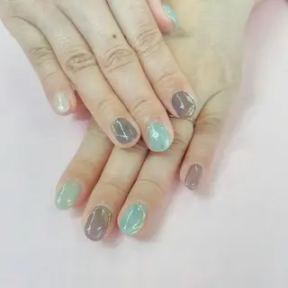 ネイル 大阪福島韓国束感まつ げ Sayaka🤍のマツエク・マツパデザイン