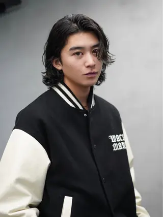 パーマ メンズ fifth リュウセイのヘアスタイル