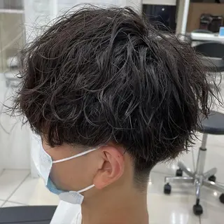 ミディアム フェザーパーマ職人 🪶ryosukeのヘアスタイル
