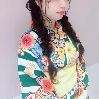 ヘアアレンジ トップアイリスト🩶 タカギのマツエク・マツパデザイン
