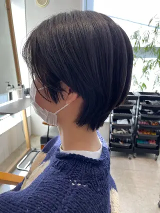 ショート ヒロミ/アレンジ/ アンニュイ/透け感のヘアスタイル