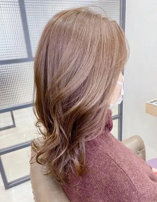 セミロング 🌟天王寺ヘアセット 🥑アレンジ師🌟のヘアスタイル