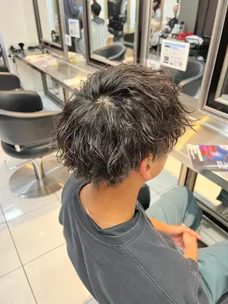 パーマ メンズ パーマ特化美容師 茂木広幸のヘアスタイル