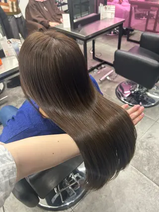 ロング 菊池 梨麻のヘアスタイル