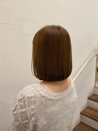 ミディアム カラー Ash中目黒店 榊間茜のヘアスタイル