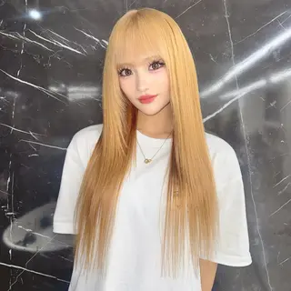 ロング カラー カラー×エクステ grow渋谷westのヘアスタイル