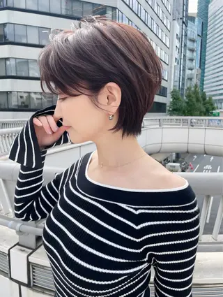 ショート カラー 🫧ショート/ボブ 池袋西口・泡渕✂️のヘアスタイル