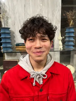 パーマ メンズ フクシマ ココのヘアスタイル