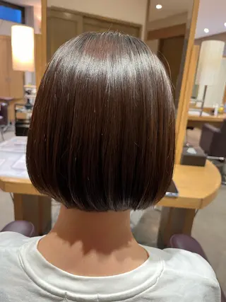 ミディアム カラー Amano Yukaのヘアスタイル