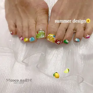 ネイル lili.nail y2k/ワンホンのネイルデザイン