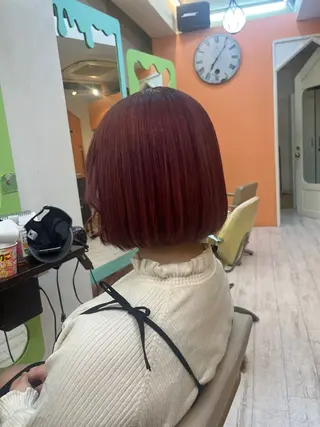 ショート カラー gem所属・榎本 凪沙のヘアスタイル