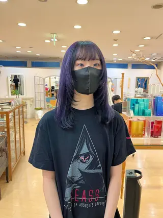 セミロング カラー 💠つたふうか/ 韓国/メンズヘア💠のヘアスタイル