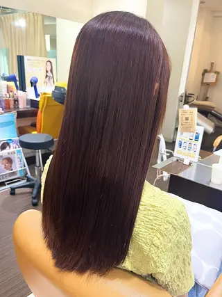 ロング カラー kisa nakajimaのヘアスタイル