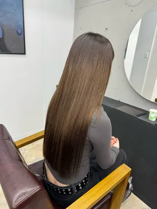 ロング ユイ 別府ですのヘアスタイル