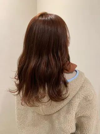 ミディアム カラー ハイトーン/レイヤー 💜Akaneのヘアスタイル