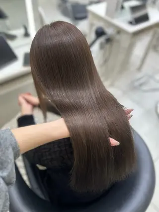セミロング カラー G-hair kazukiのヘアスタイル