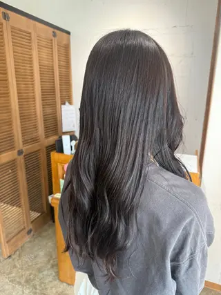 ロング カラー ヘアアレンジ ワンカラーモデル🎀 /大庭 夏音のヘアスタイル