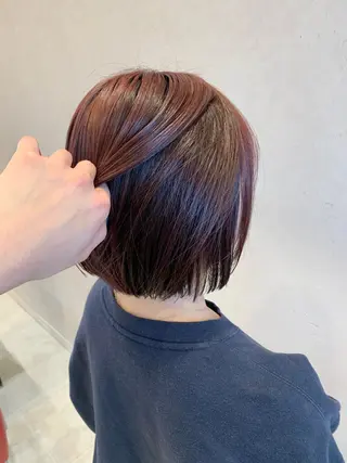 ショート カラー ayumi🌈 インナーカラー🌈のヘアスタイル