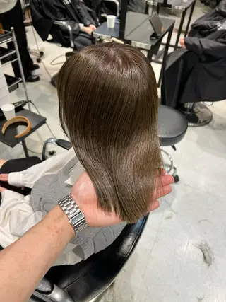 ミディアム カラー レイヤー/透明感 カラー🌿KANTAのヘアスタイル