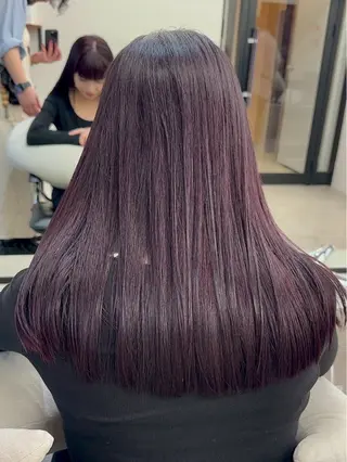 ロング カラーモデル募集 ✨🤍モモハ🤍✨のヘアスタイル