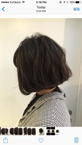 ショート カラー 半個室女性salon 🩰Natsumiのヘアスタイル