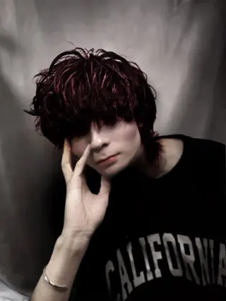 カラー メンズ メンズ特化/上野 暖色カラー ダイチのヘアスタイル