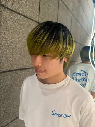 カラー ニュアンス／フェザー sakuraのヘアスタイル