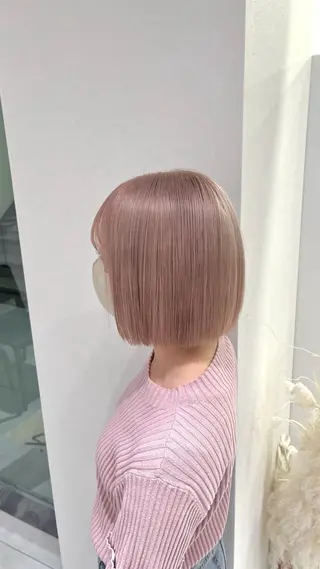 ショート カラー 髪質改善/レイヤー 兼折楓馬のヘアスタイル