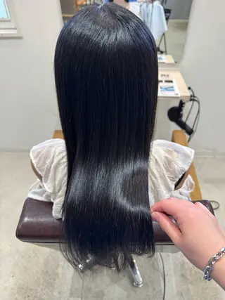 ロング カラー ほの カラー特化/ ブリーチ/ボブのヘアスタイル