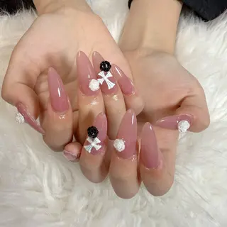 ネイル 🎀nana🫧 ワンホンネイル🎀のネイルデザイン